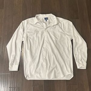 George Classic Fit White Button Down Shirt Size 2XL